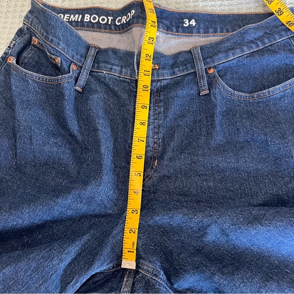 J.Crew Demi Boot Crop Jeans Women’s 34 Greenbriar Wash Fall 22 - Picture 9 of 10